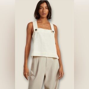 Everlane Linen Apron Tank Canvas